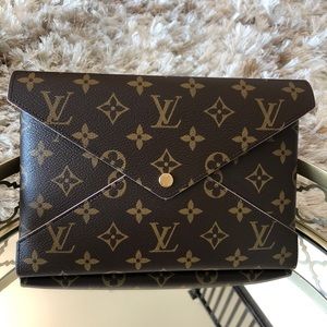 BNIB Louis Vuitton Large Kirigami Envelope Pouch